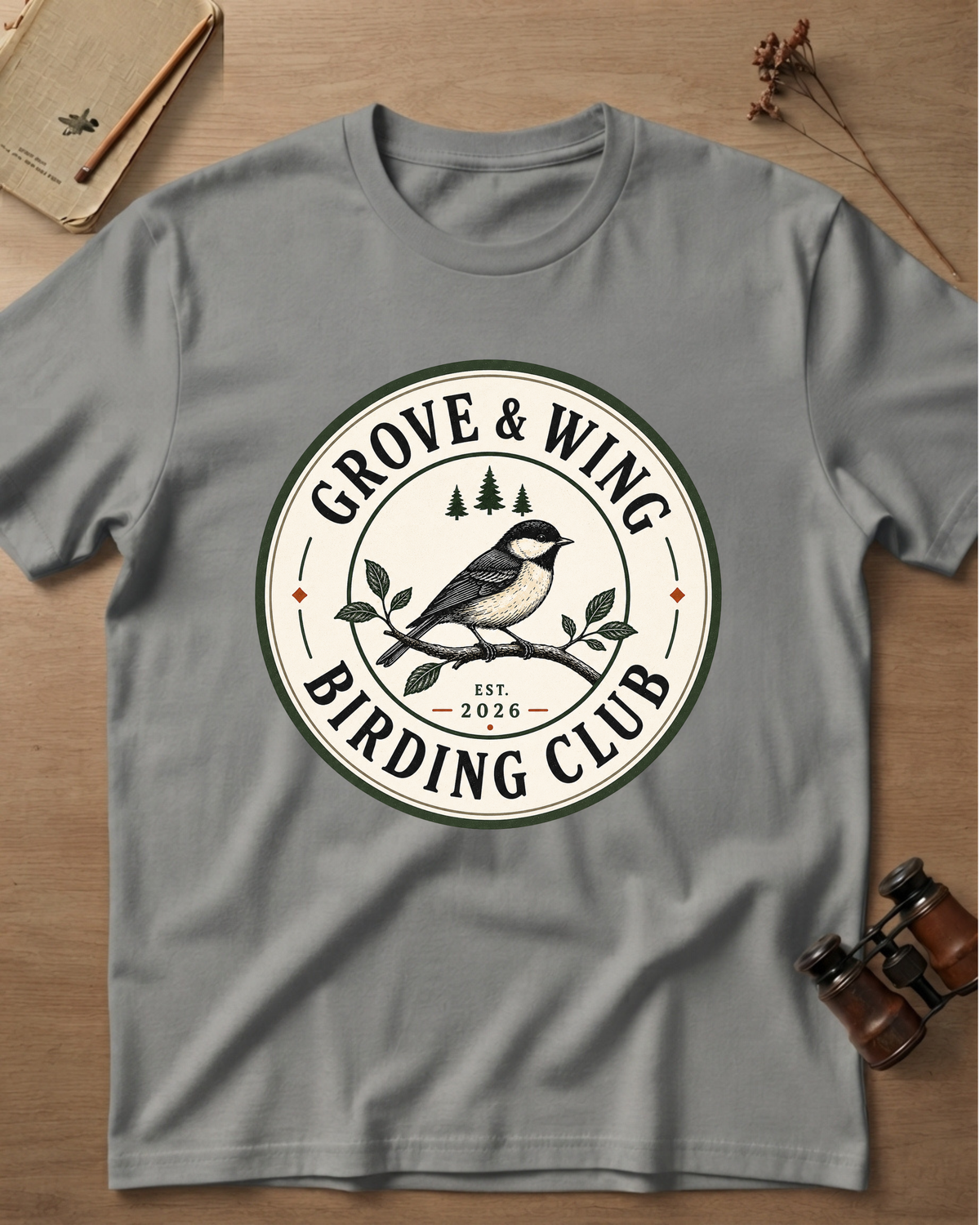 Grove & Wing Birding Club T-Shirt