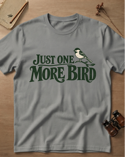 Just One More Bird, Perched T-Shirt