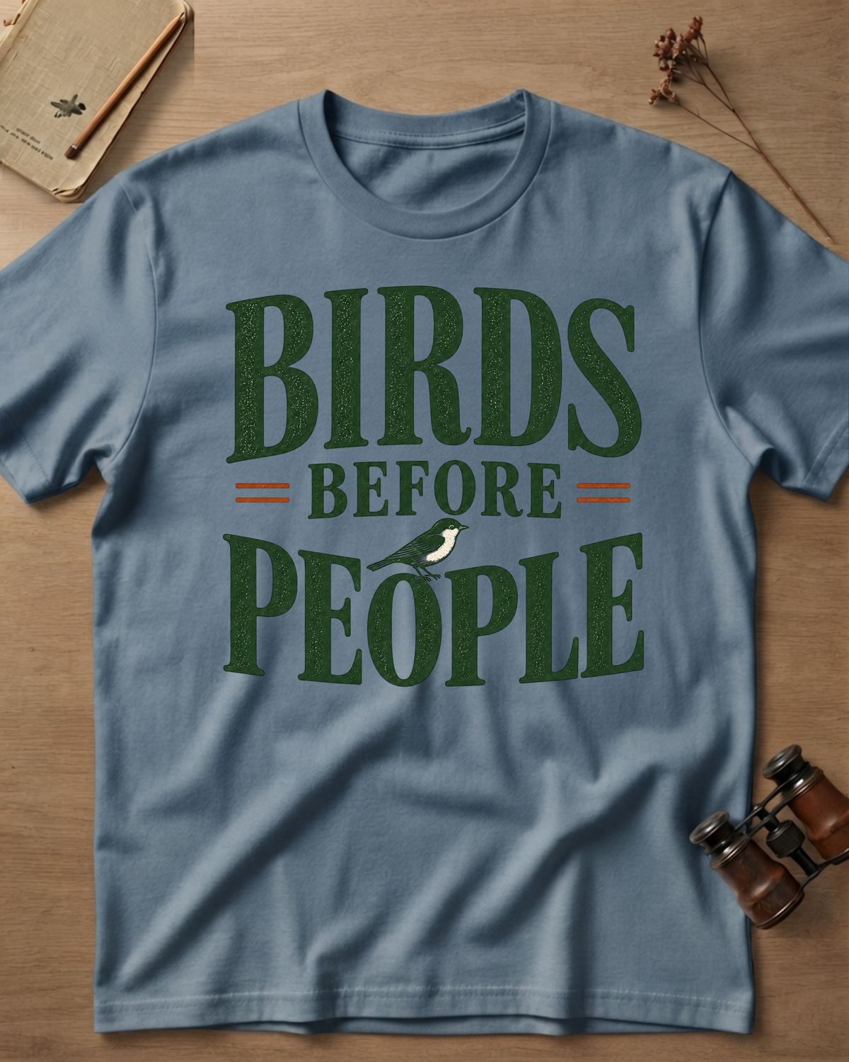 Birds Before People  T-Shirt