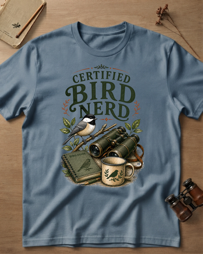 Certified Bird Nerd T-Shirt