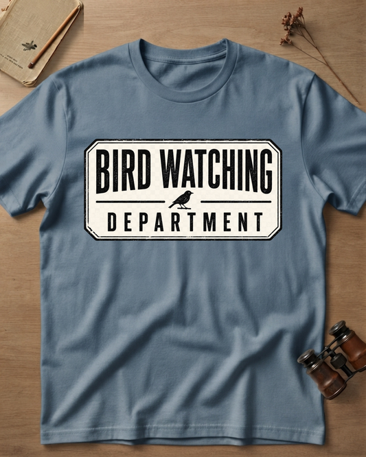 Bird Watching Department T-Shirt
