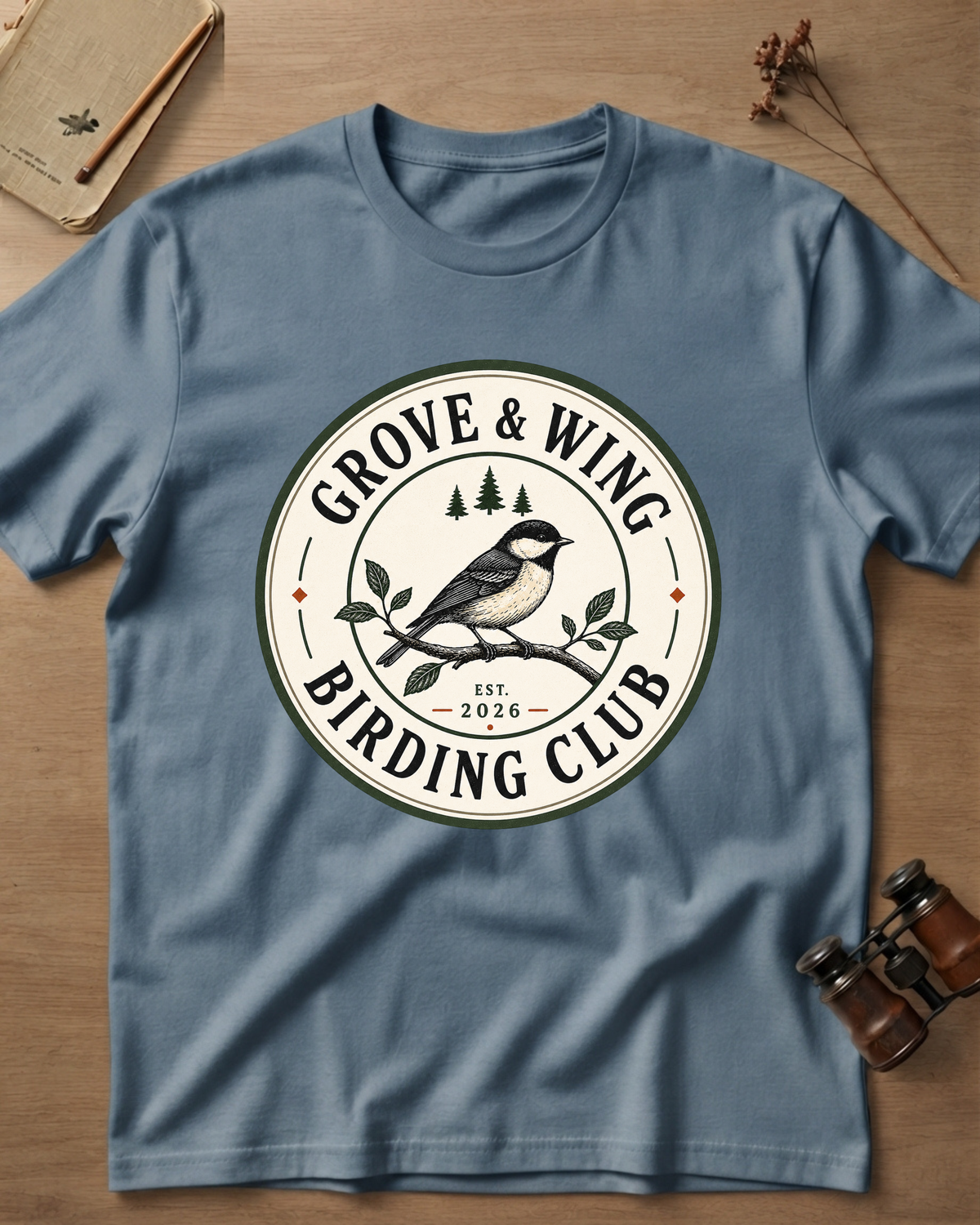 Grove & Wing Birding Club T-Shirt