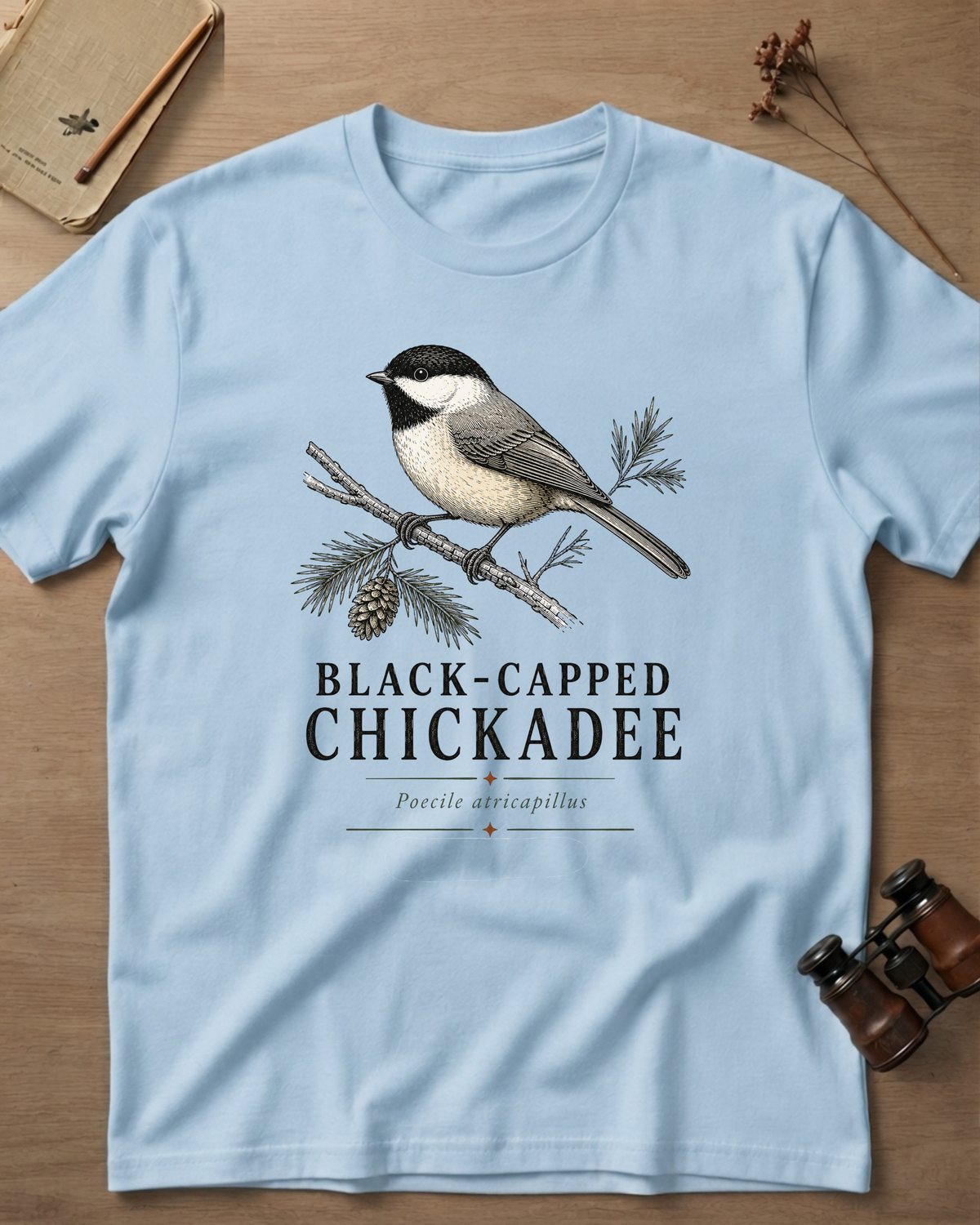 Black-Capped Chickadee T-Shirt