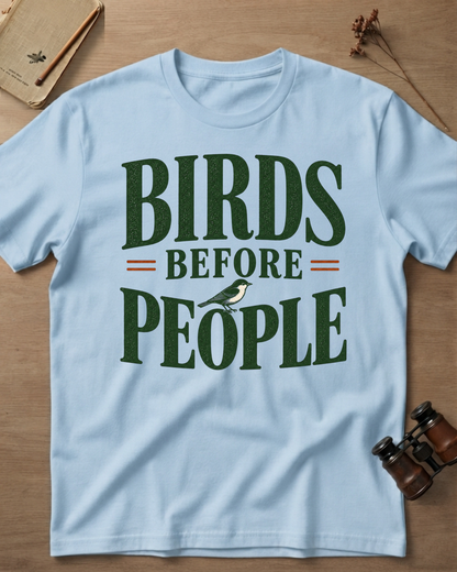 Birds Before People  T-Shirt