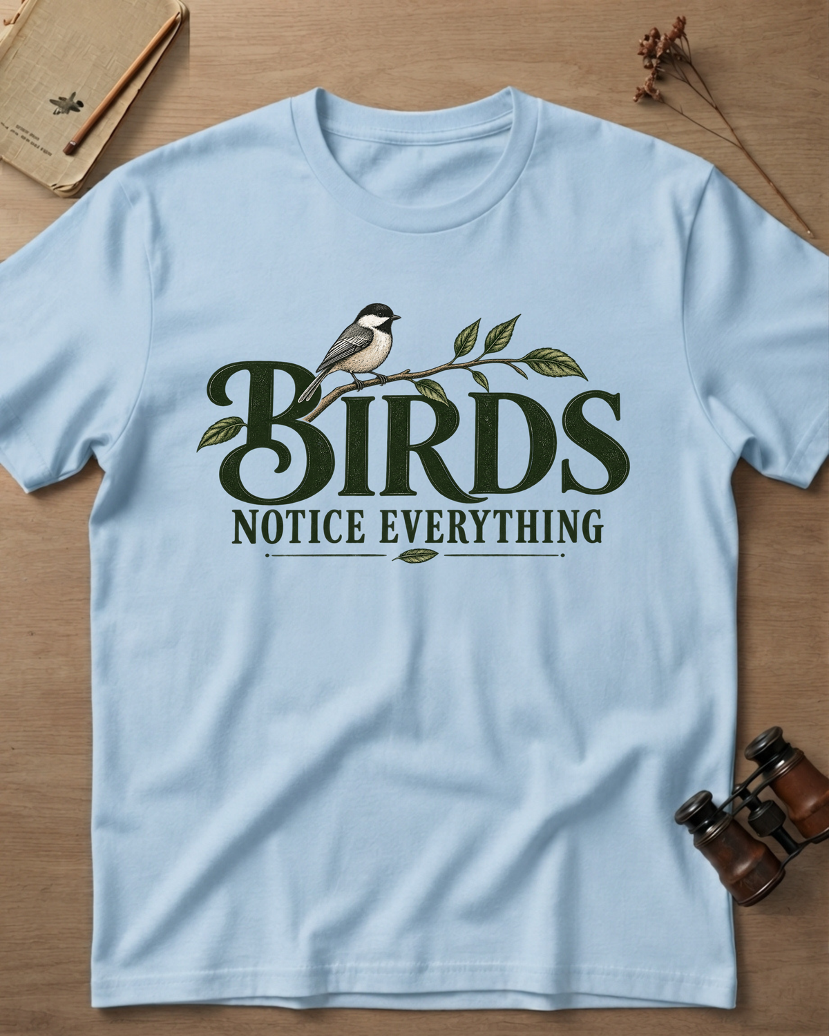 Birds Notice Everything T-Shirt