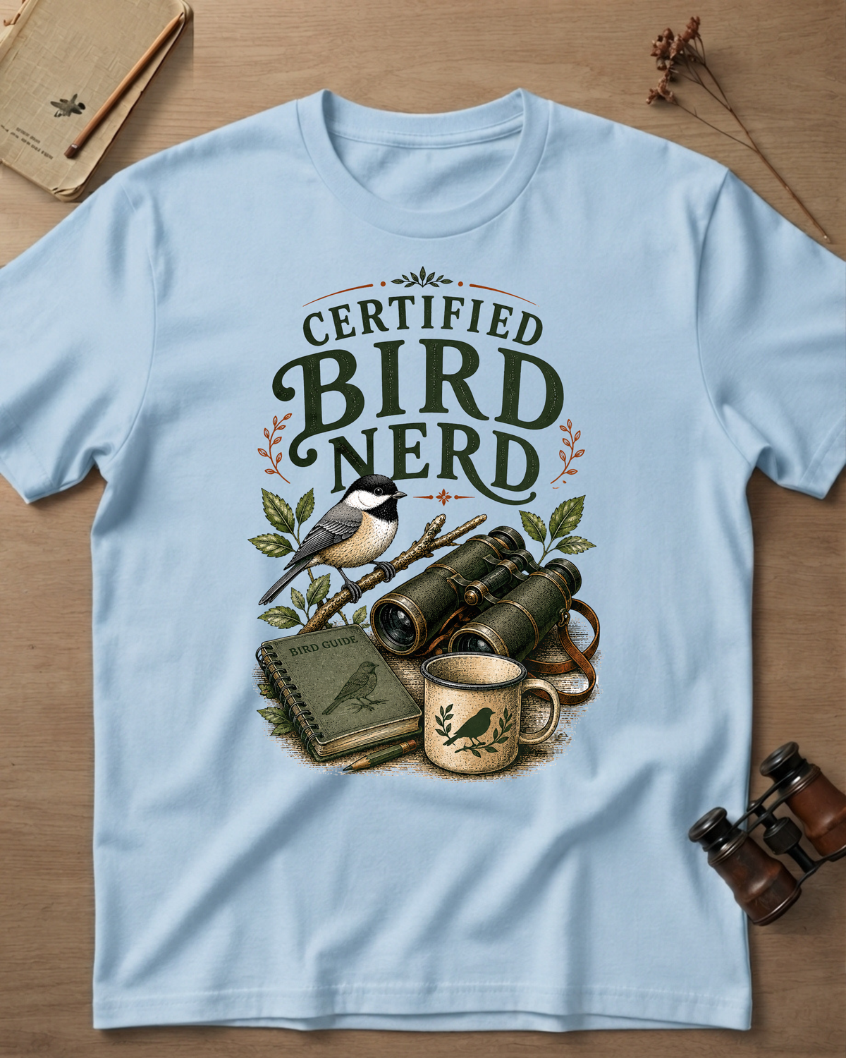 Certified Bird Nerd T-Shirt
