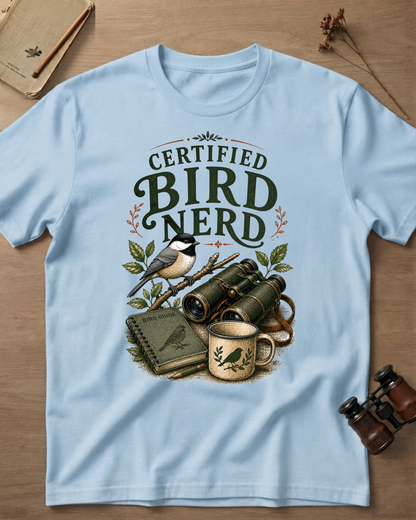 Certified Bird Nerd T-Shirt