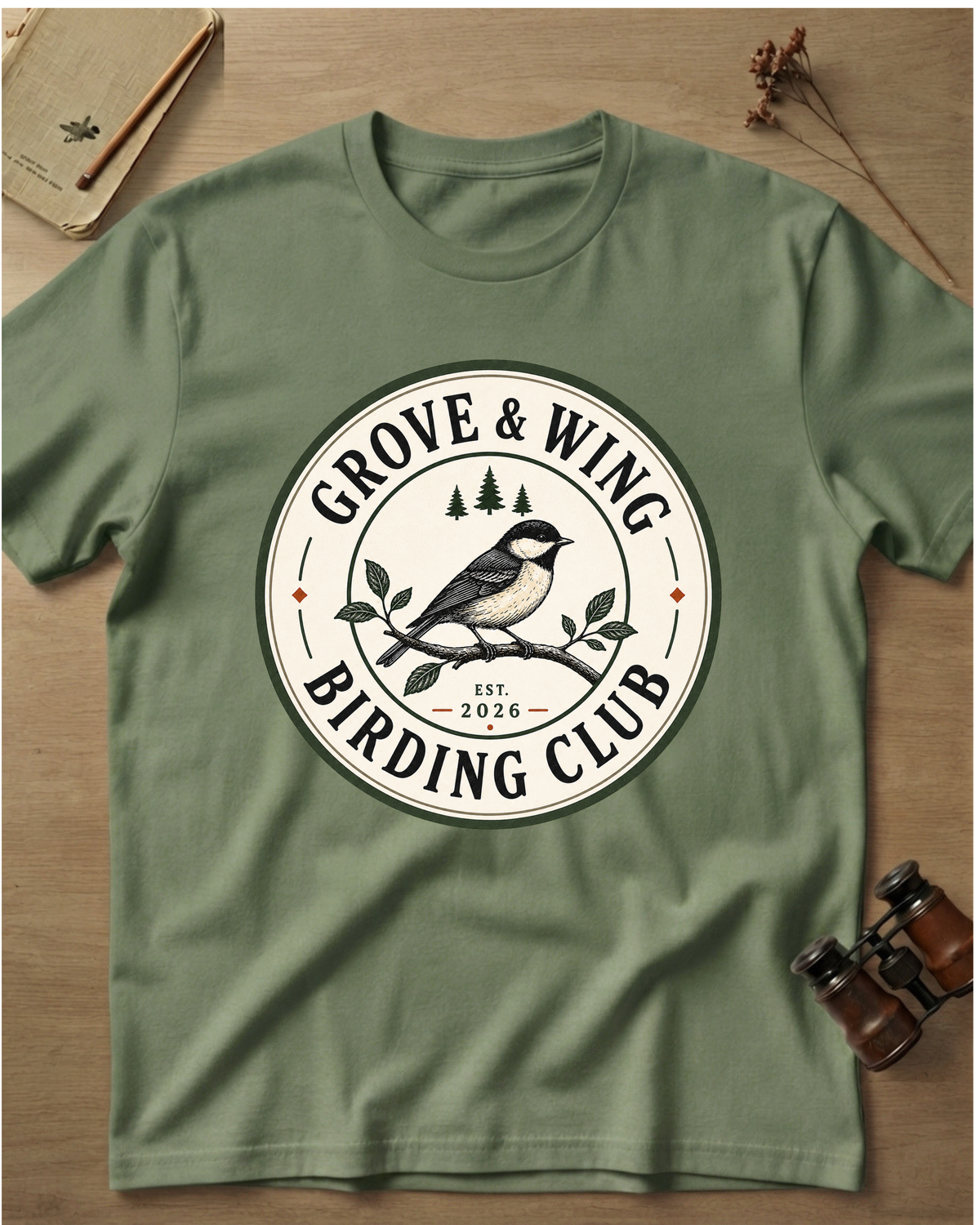 Grove & Wing Birding Club T-Shirt