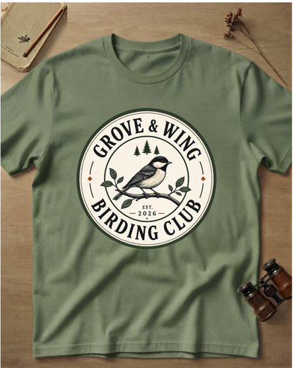 Grove & Wing Birding Club T-Shirt
