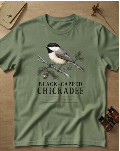 Black-Capped Chickadee T-Shirt