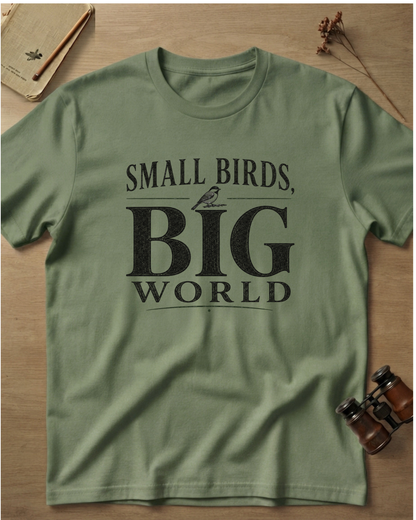 Small Birds Big World T-Shirt
