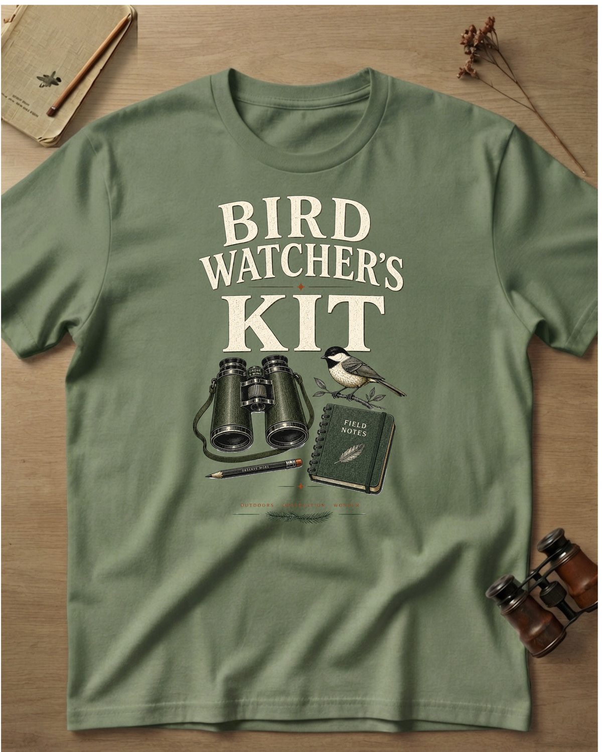 Bird Watcher's Kit T-Shirt