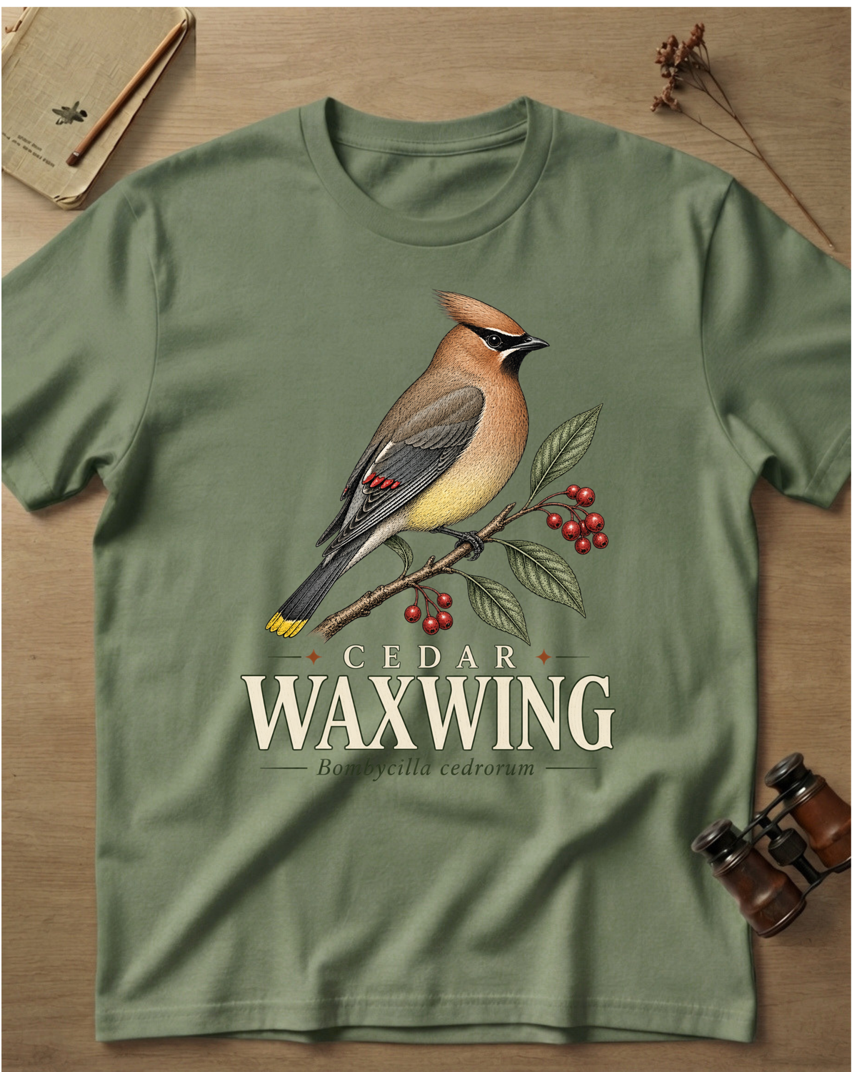 Cedar Waxwing T-Shirt