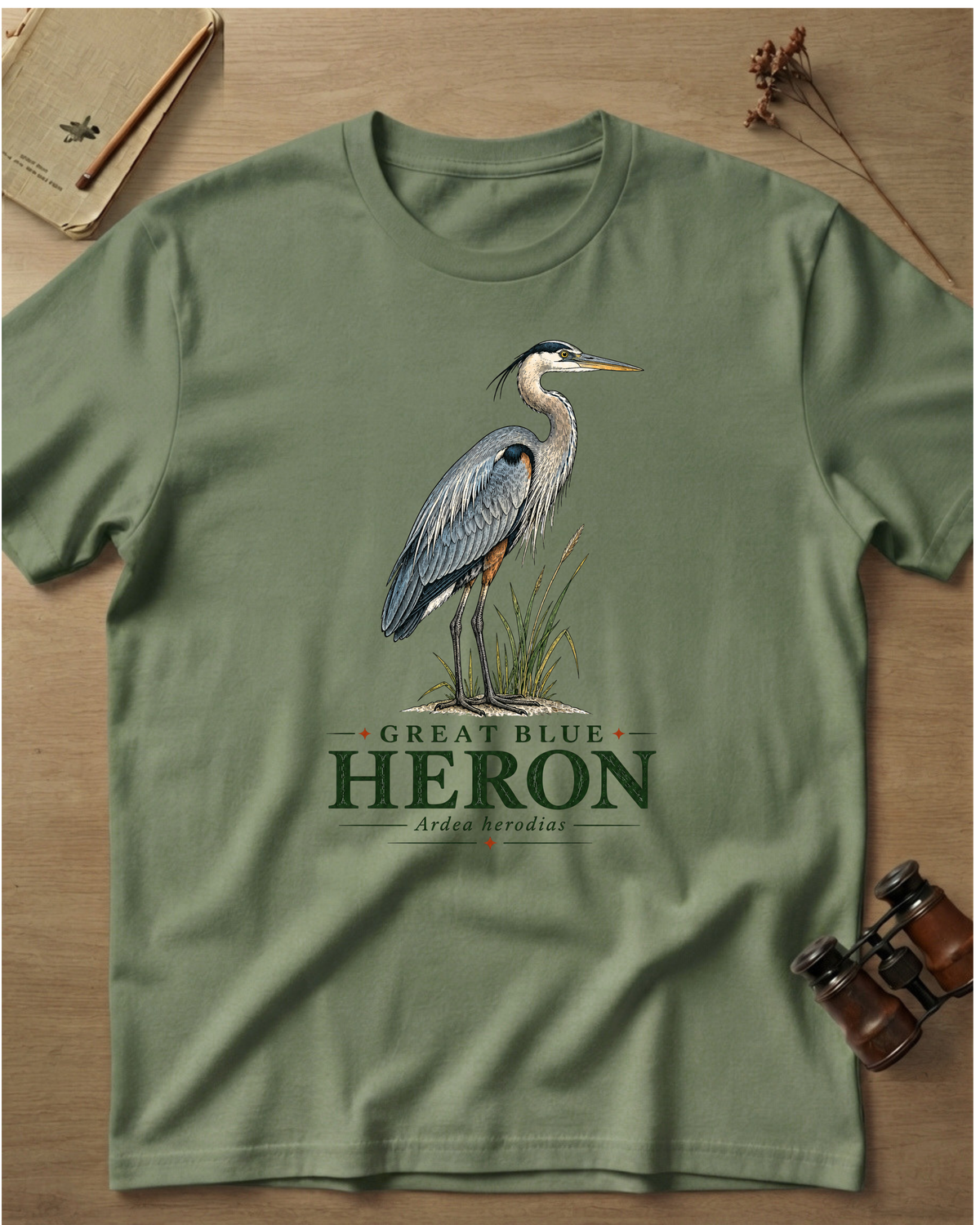 Great Blue Heron T-Shirt