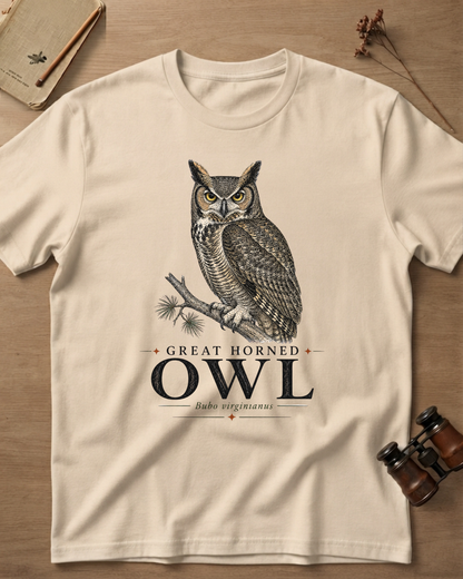 Great Horned Owl T-Shirt