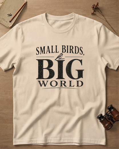 Small Birds Big World T-Shirt