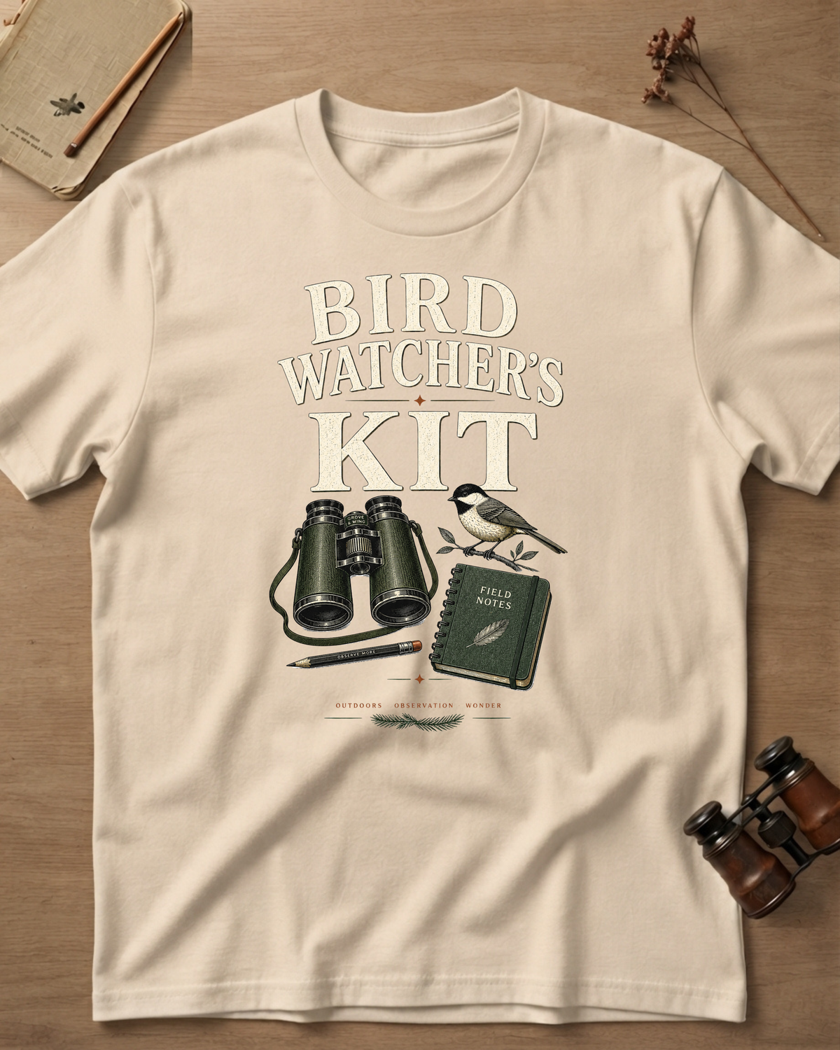 Bird Watcher's Kit T-Shirt
