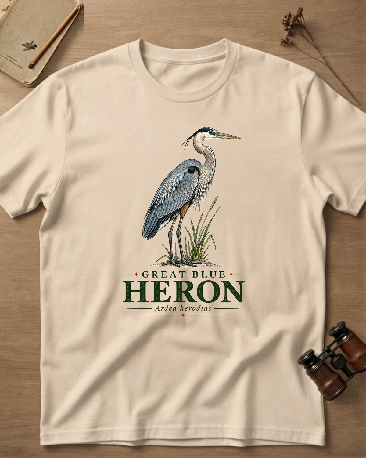 Great Blue Heron T-Shirt