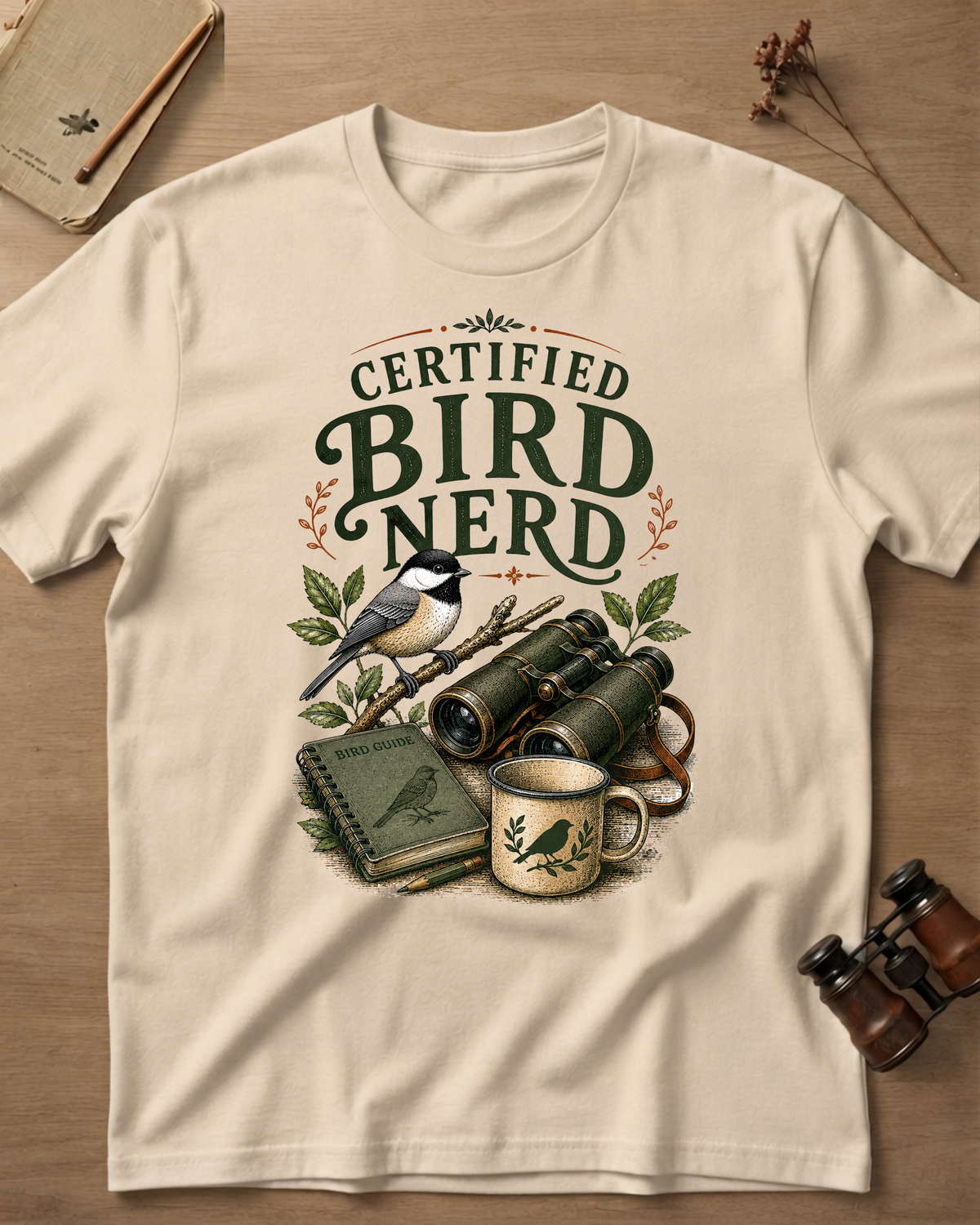 Certified Bird Nerd T-Shirt