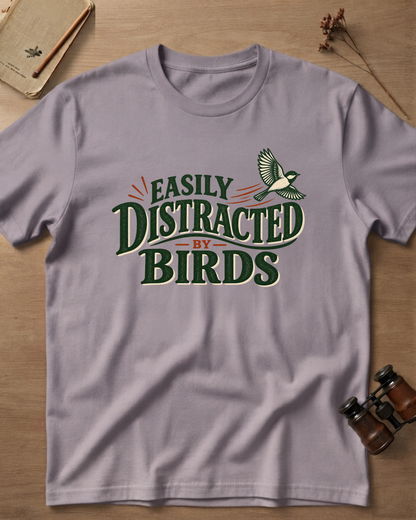 Easily Distracted By Birds T-Shirt