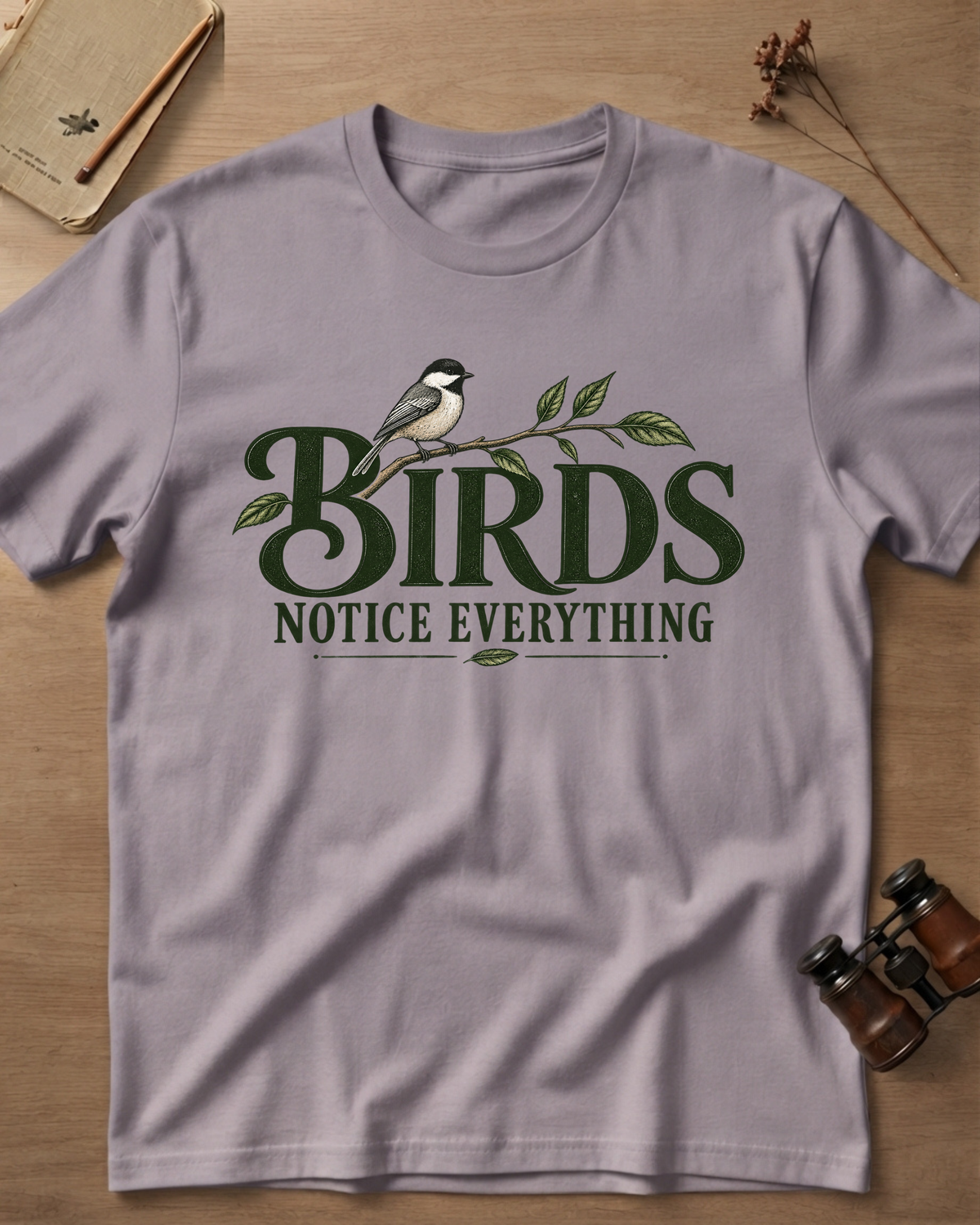 Birds Notice Everything T-Shirt