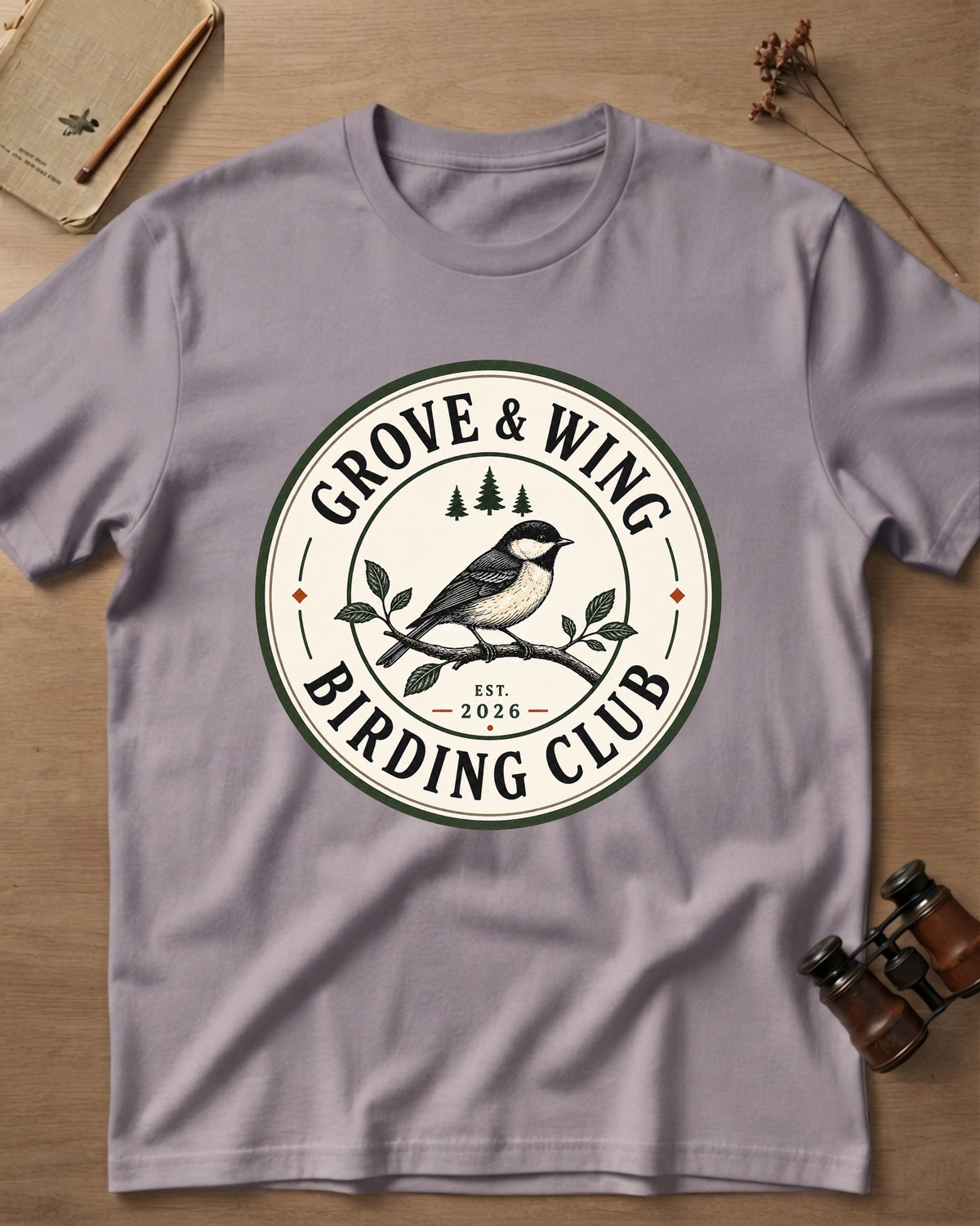 Grove & Wing Birding Club T-Shirt