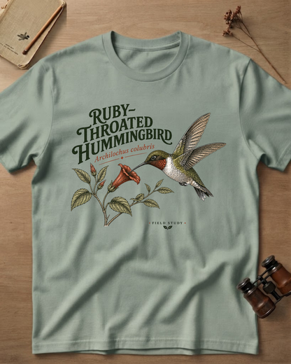 Ruby-Throated Hummingbird 1 T-Shirt