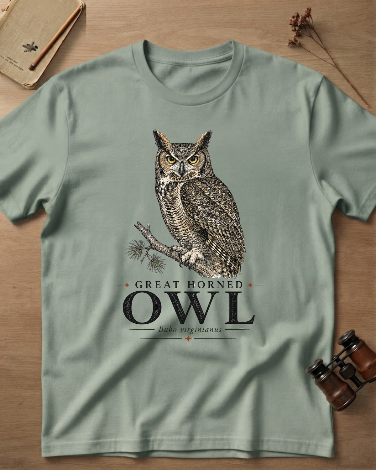 Great Horned Owl T-Shirt