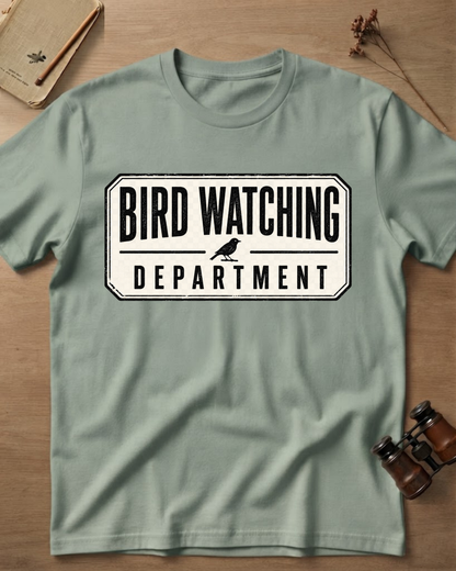 Bird Watching Department T-Shirt