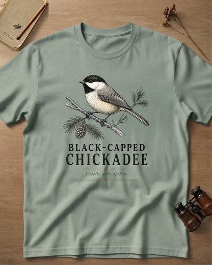 Black-Capped Chickadee T-Shirt