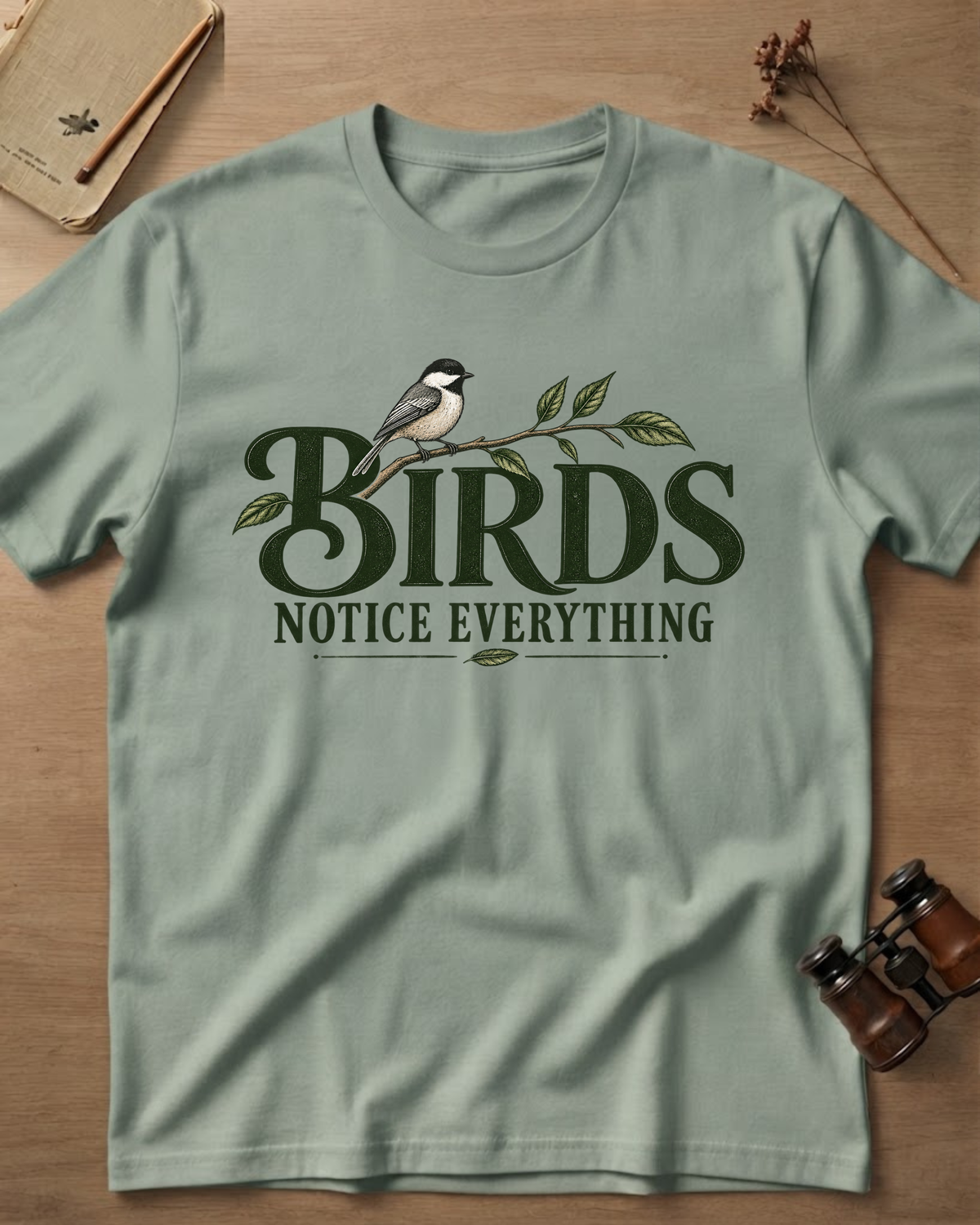 Birds Notice Everything T-Shirt