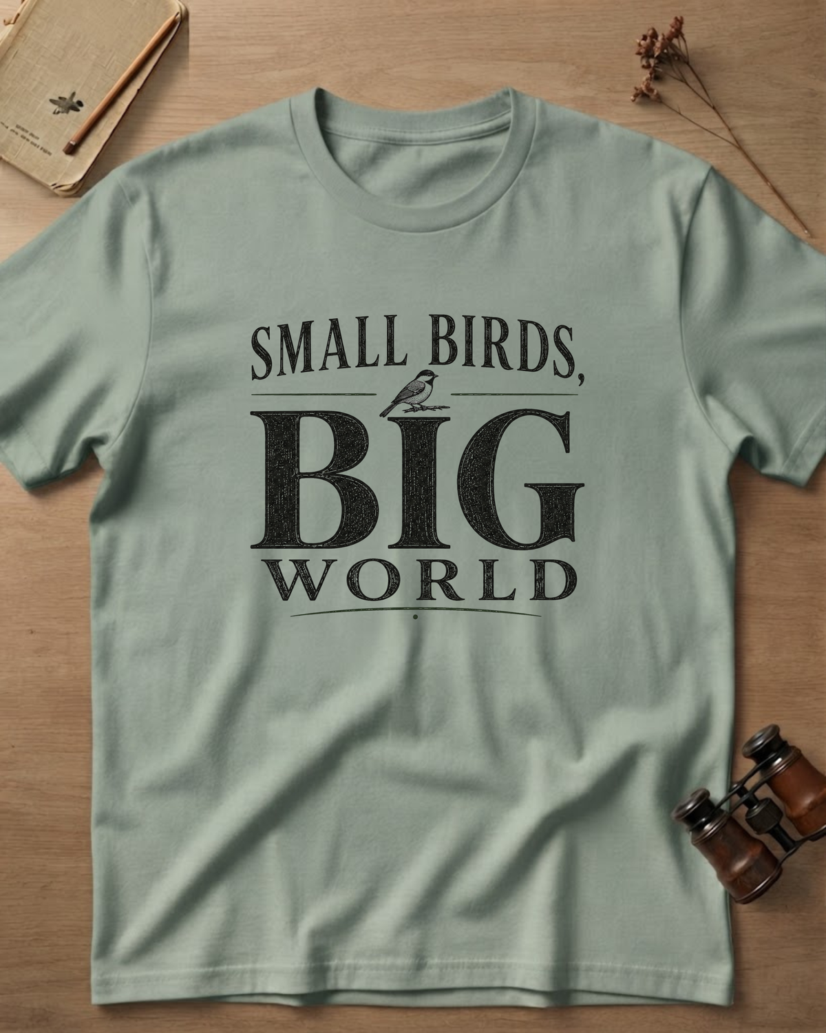 Small Birds Big World T-Shirt