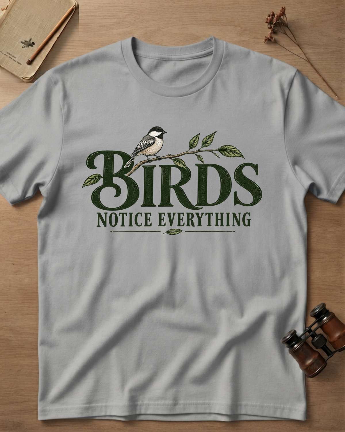 Birds Notice Everything T-Shirt