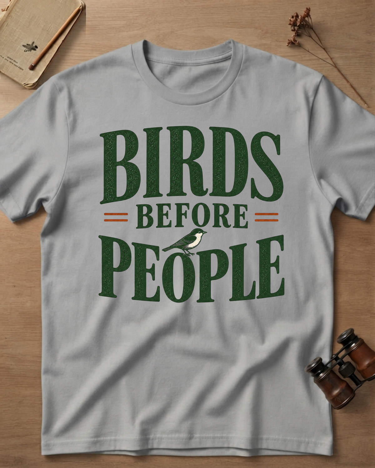 Birds Before People  T-Shirt