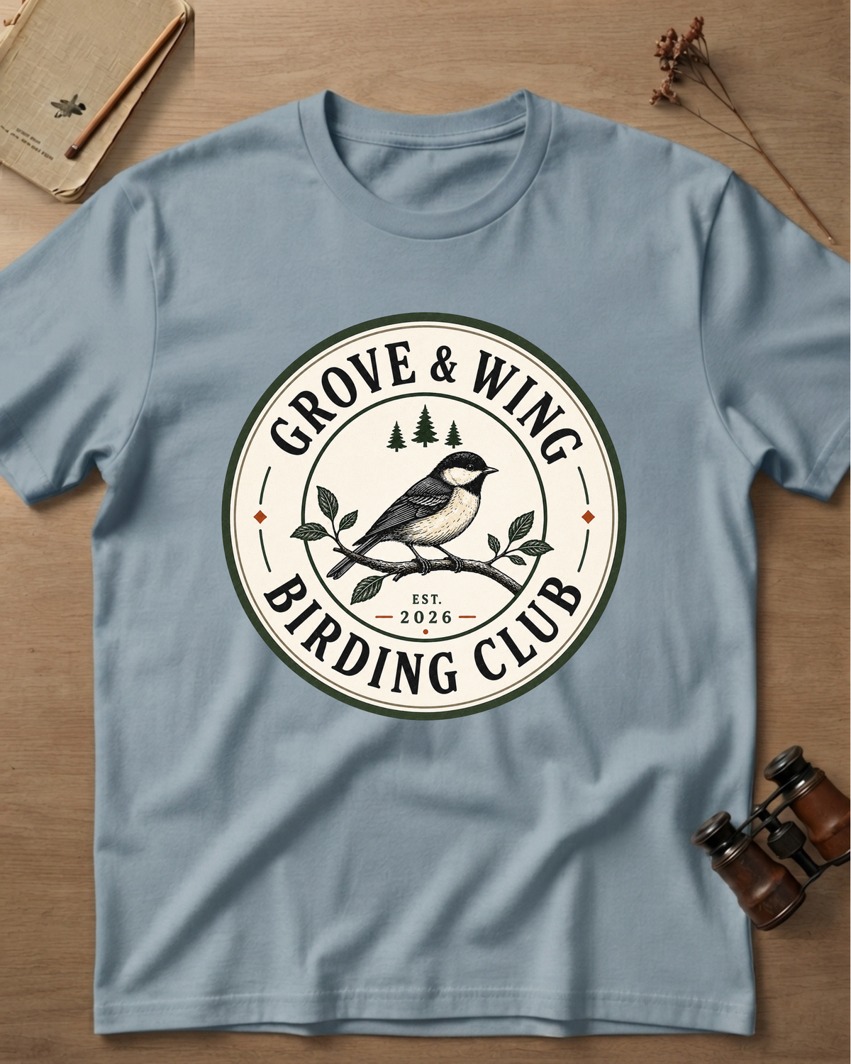 Grove & Wing Birding Club T-Shirt