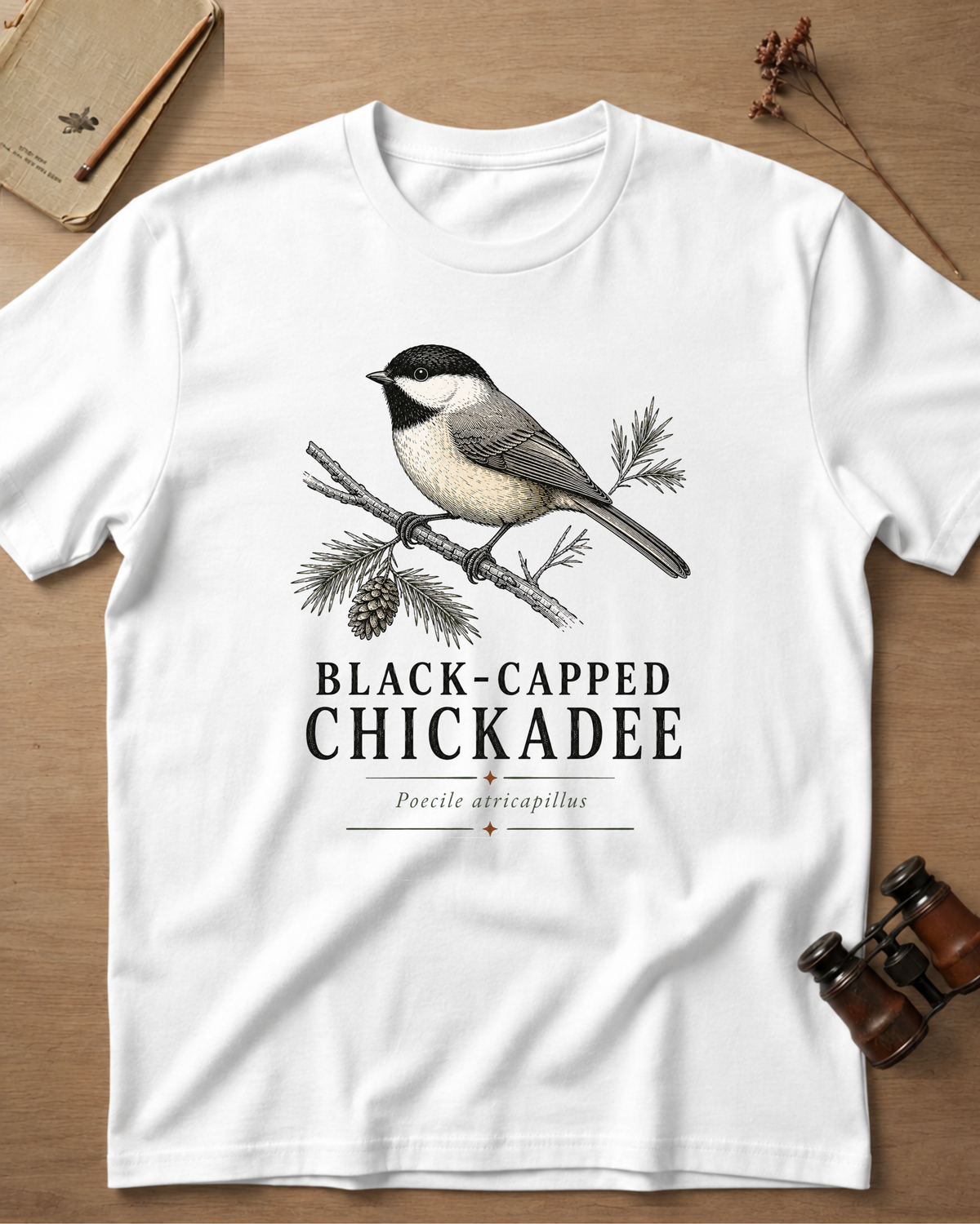 Black-Capped Chickadee T-Shirt
