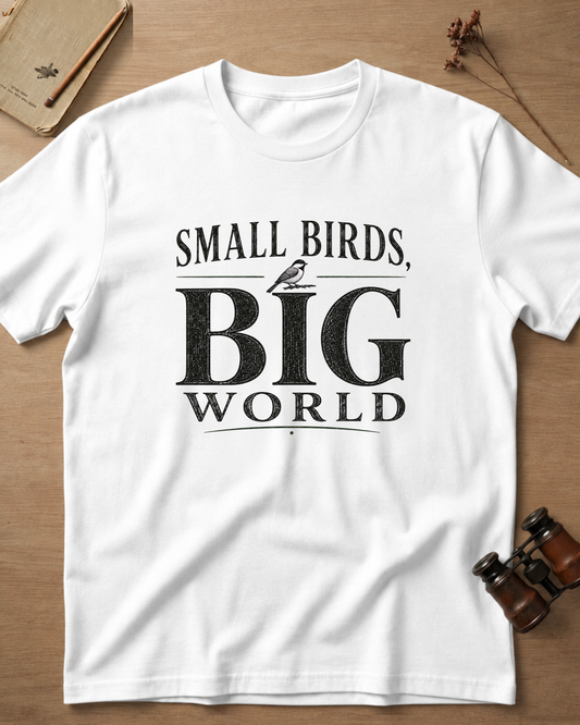 Small Birds Big World T-Shirt