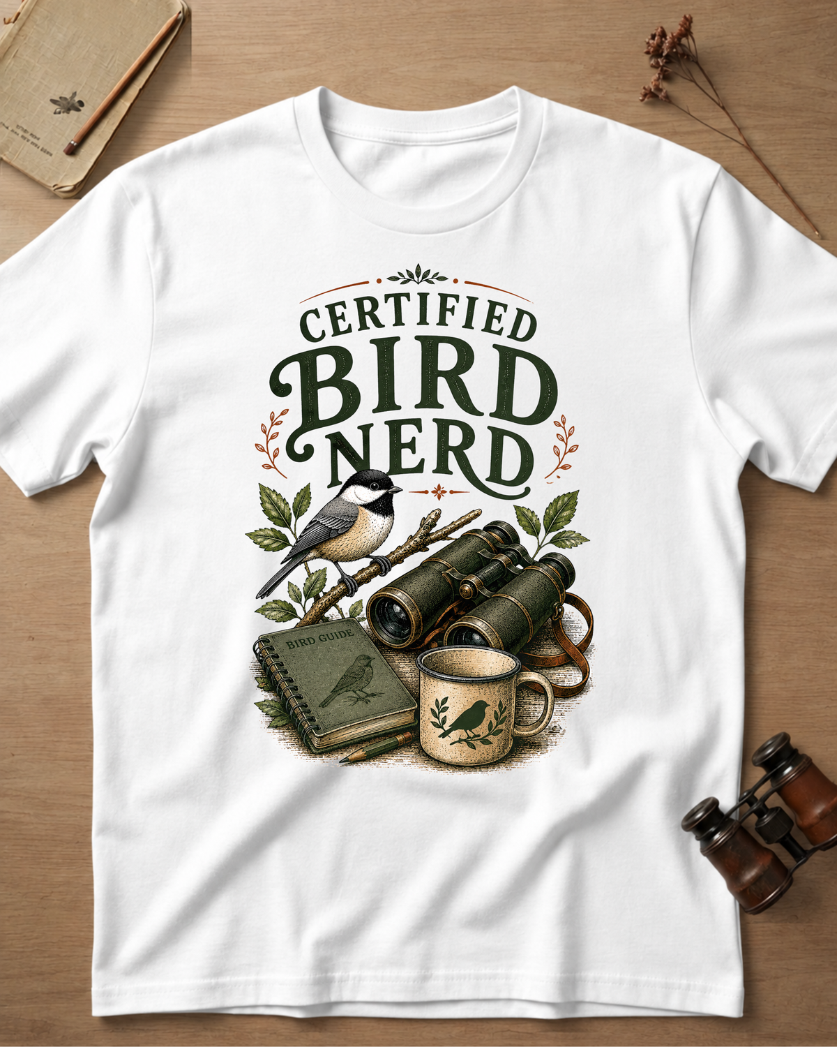 Certified Bird Nerd T-Shirt