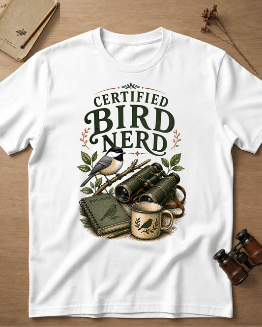 Certified Bird Nerd T-Shirt