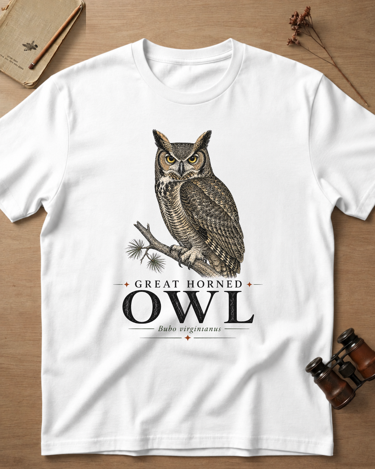 Great Horned Owl T-Shirt