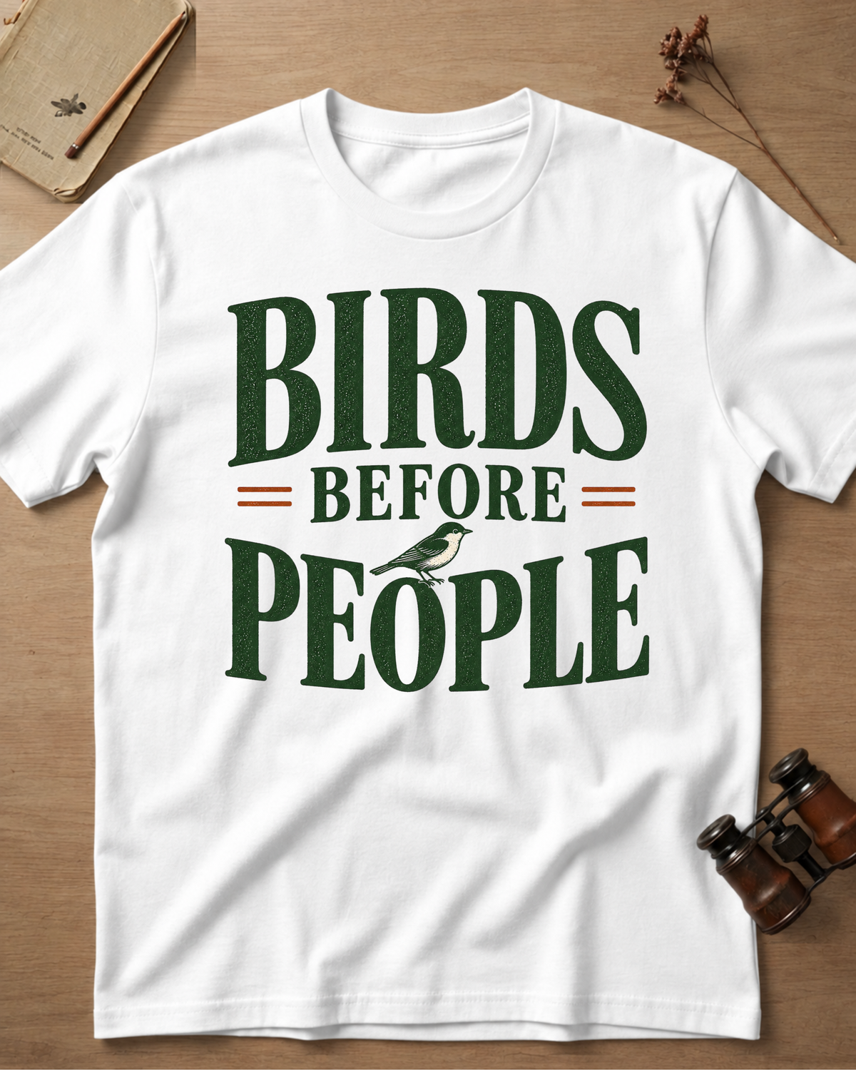 Birds Before People  T-Shirt